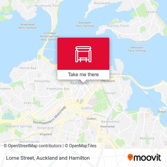 Lorne Street map