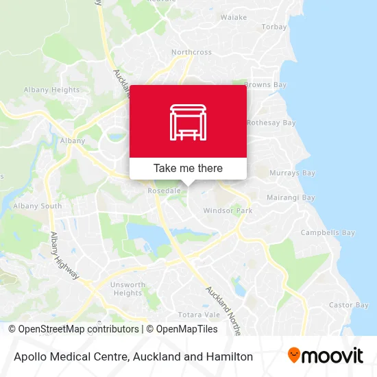 Apollo Medical Centre map