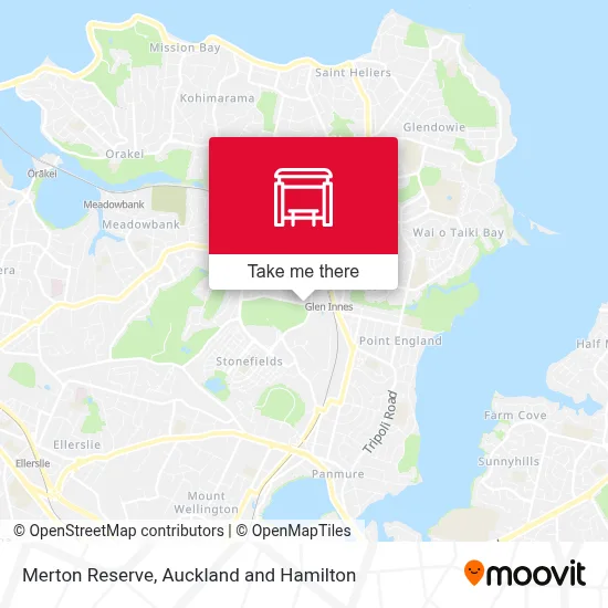 Merton Reserve map