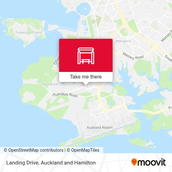 Landing Drive map