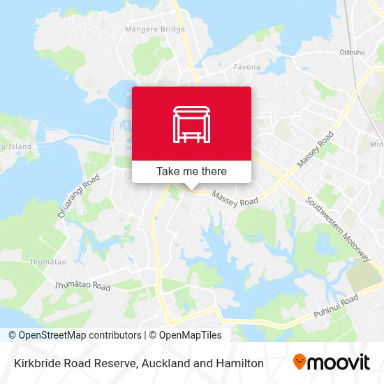 Kirkbride Road Reserve map