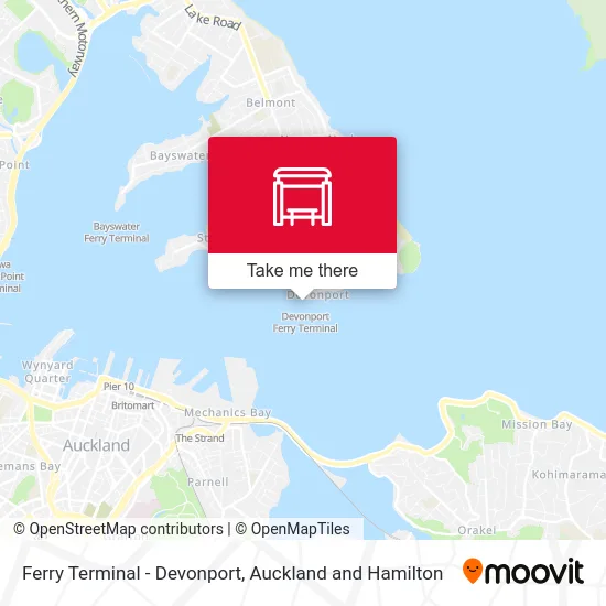 Ferry Terminal - Devonport map