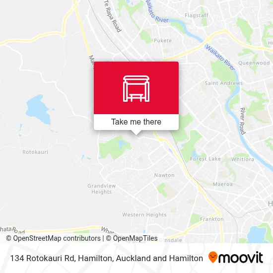 134 Rotokauri Rd, Hamilton map