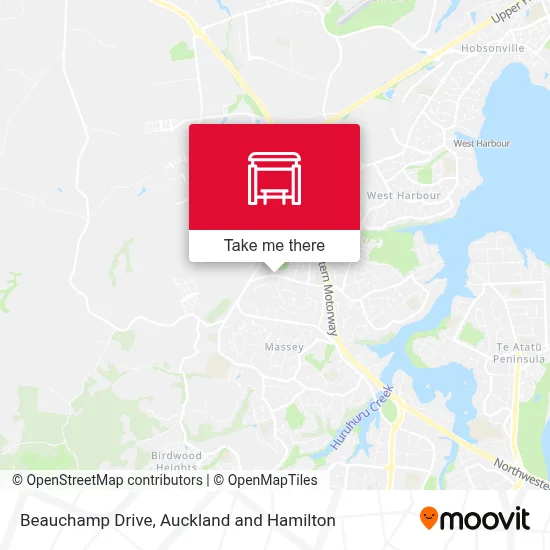 Beauchamp Drive map