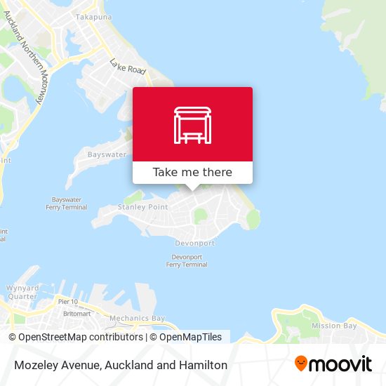 Mozeley Avenue map