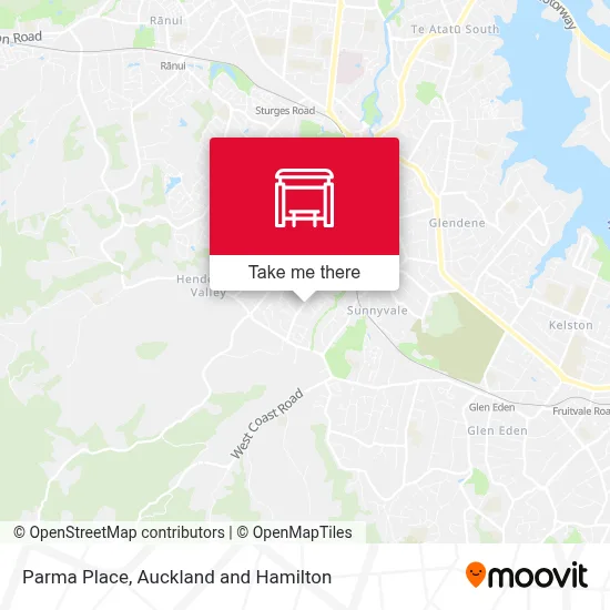 Parma Place map