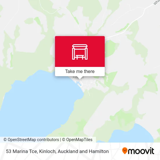 53 Marina Tce, Kinloch map