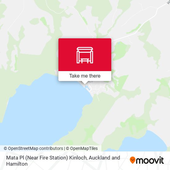 Mata Pl (Near Fire Station) Kinloch map