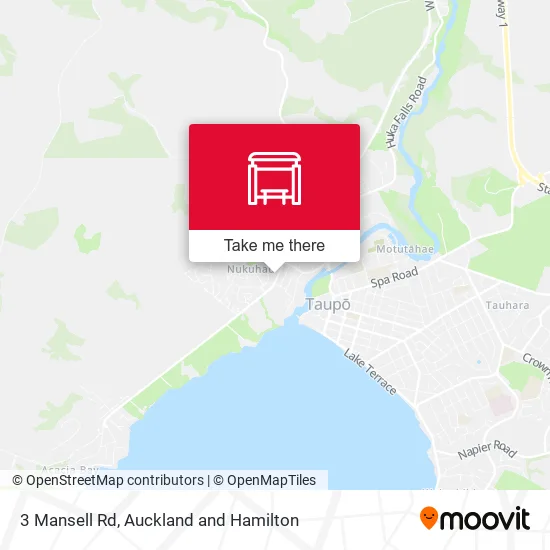 3 Mansell Rd map
