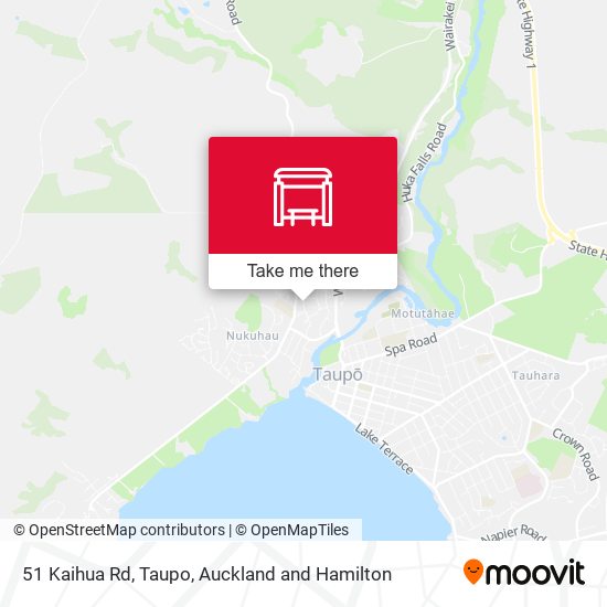 51 Kaihua Rd, Taupo map