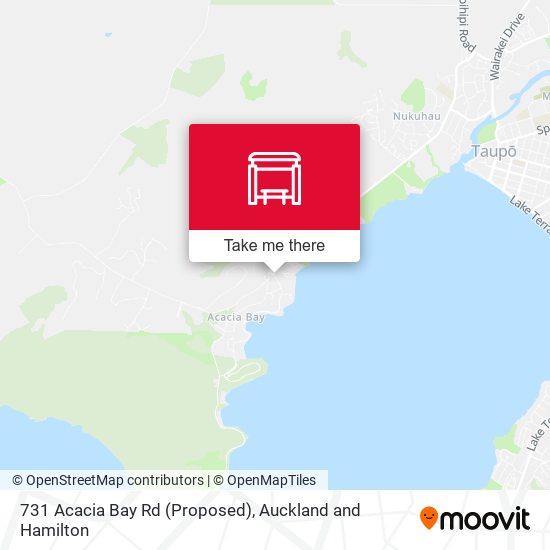 731 Acacia Bay Rd (Proposed) map
