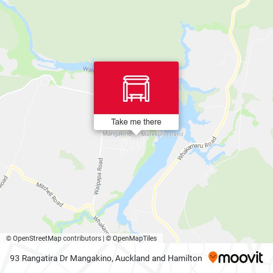 93 Rangatira Dr Mangakino map