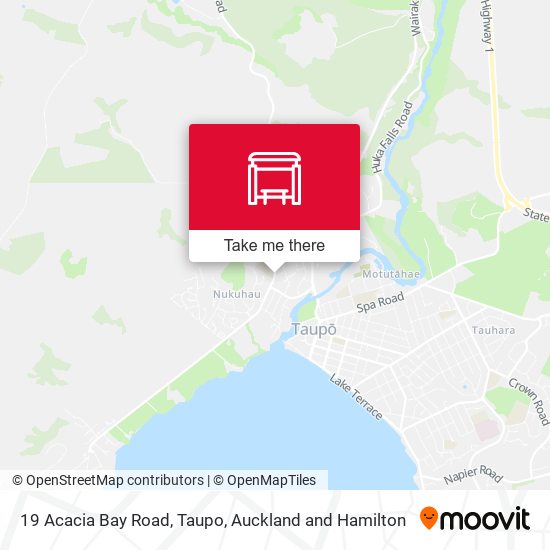 19 Acacia Bay Road, Taupo map