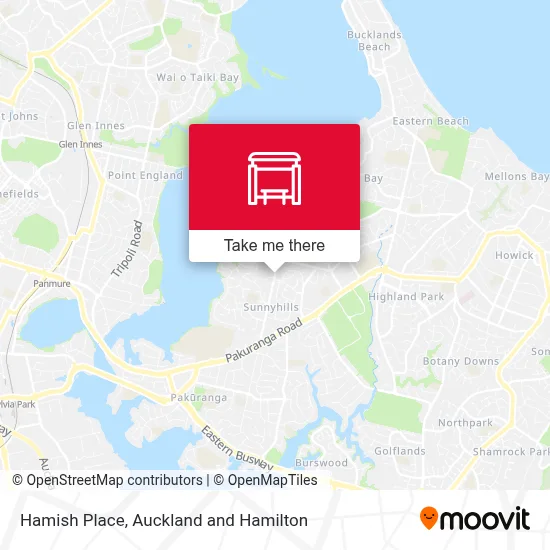 Hamish Place map