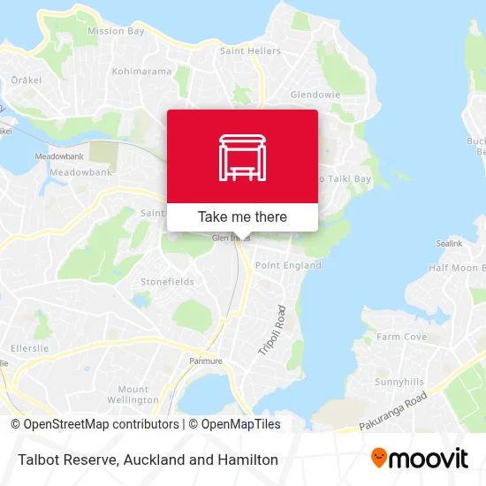 Talbot Reserve map
