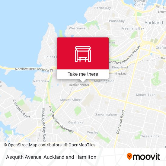 Asquith Avenue map