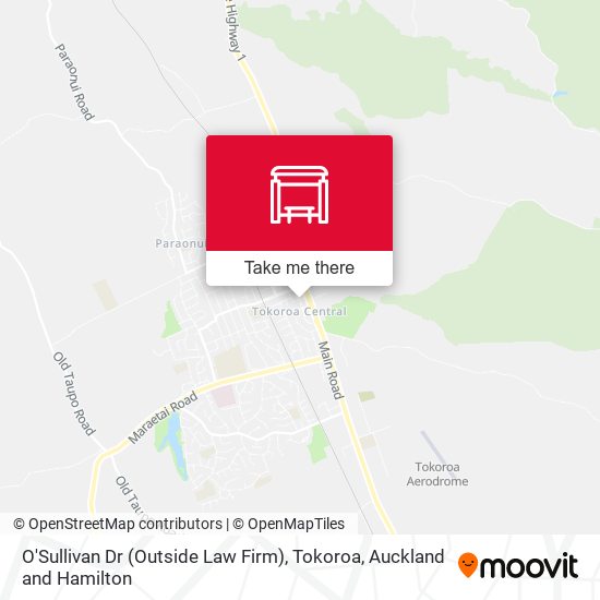 O'Sullivan Dr (Outside Law Firm), Tokoroa map