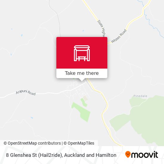 8 Glenshea St (Hail2ride) map