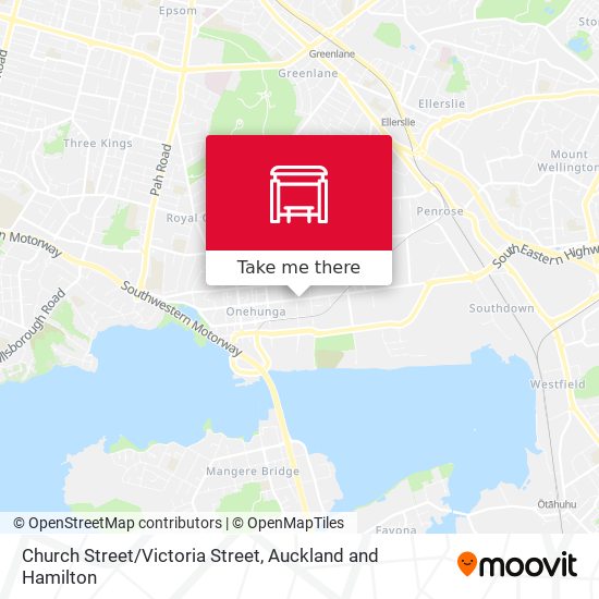 Church Street/Victoria Street map