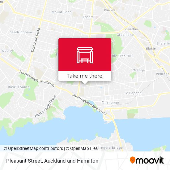 Pleasant Street map