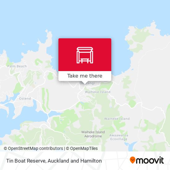 Tin Boat Reserve map