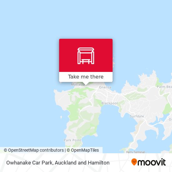 Owhanake Car Park地图