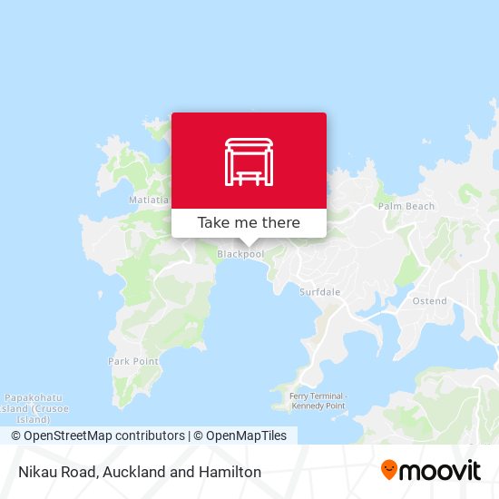 Nikau Road地图