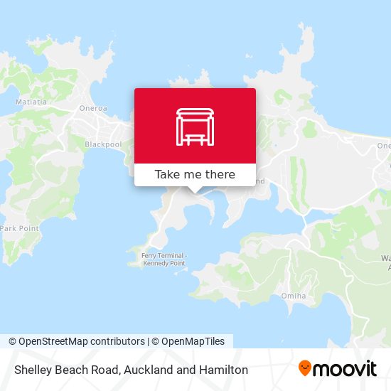 Shelley Beach Road map