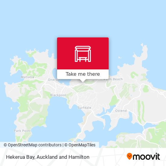 Hekerua Bay地图