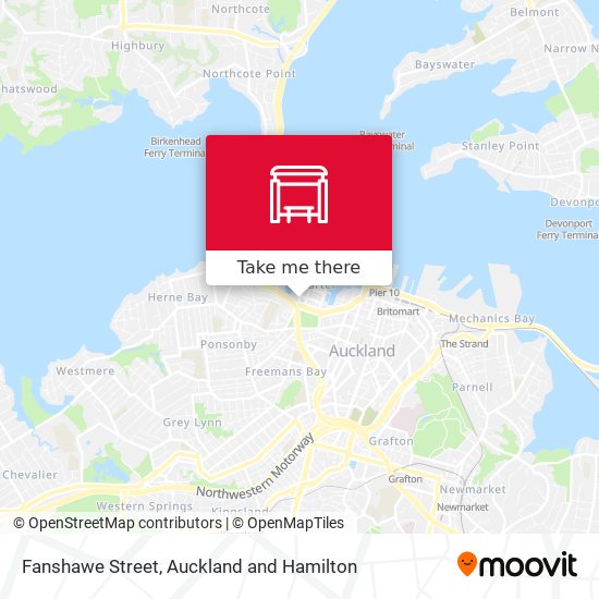 Fanshawe Street地图