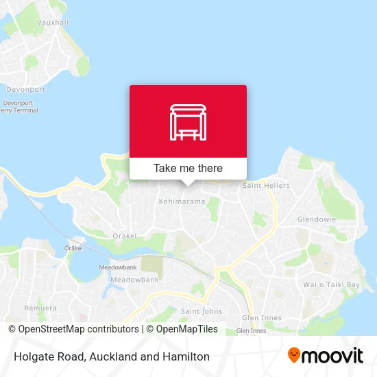 Holgate Road map