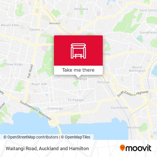 Waitangi Road地图