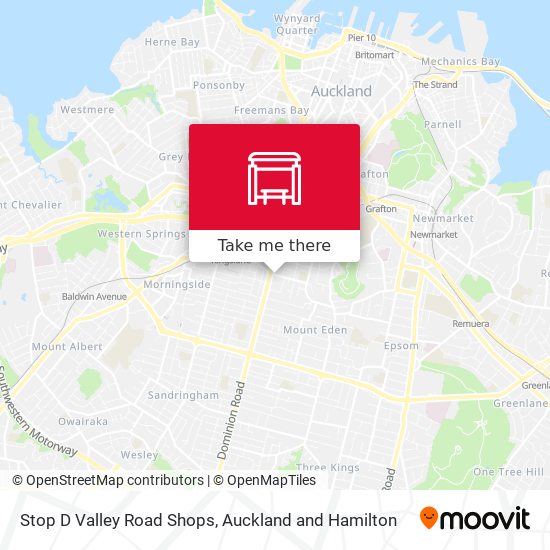 Stop D Valley Road Shops map