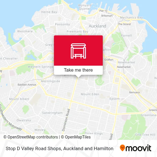 Stop D Valley Road Shops map