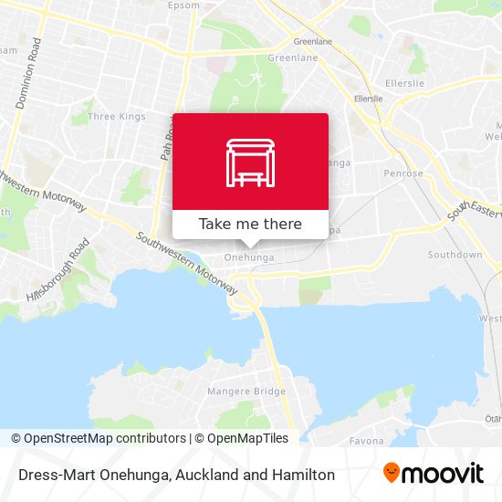 Dress-Mart Onehunga map