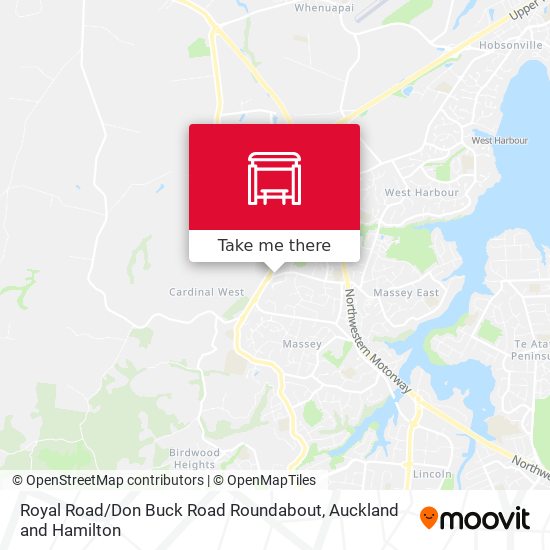 Royal Road / Don Buck Road Roundabout map