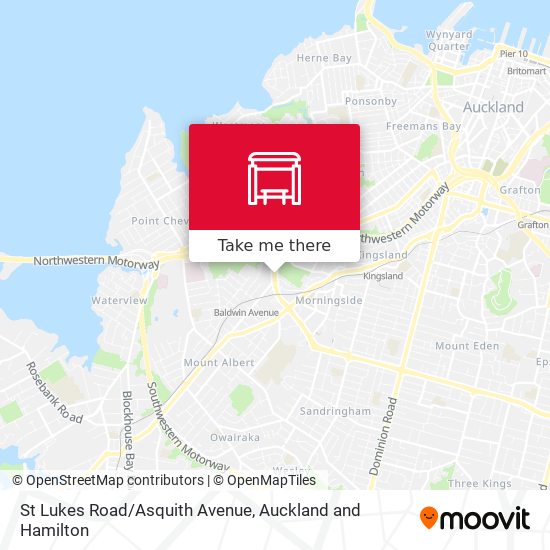 St Lukes Road/Asquith Avenue map