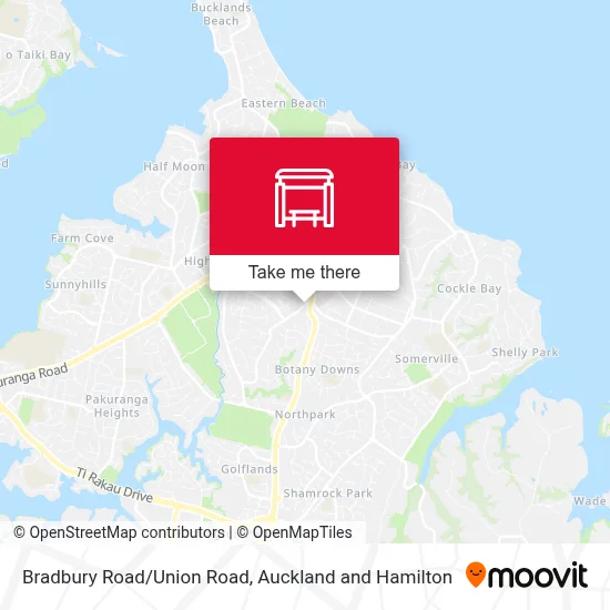 Bradbury Road/Union Road map