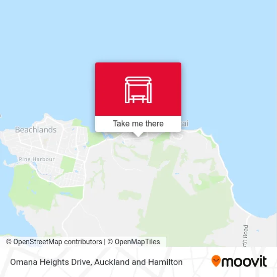 Omana Heights Drive map