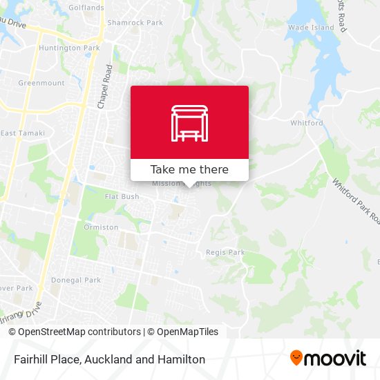 Fairhill Place map