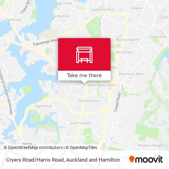 Cryers Road/Harris Road map