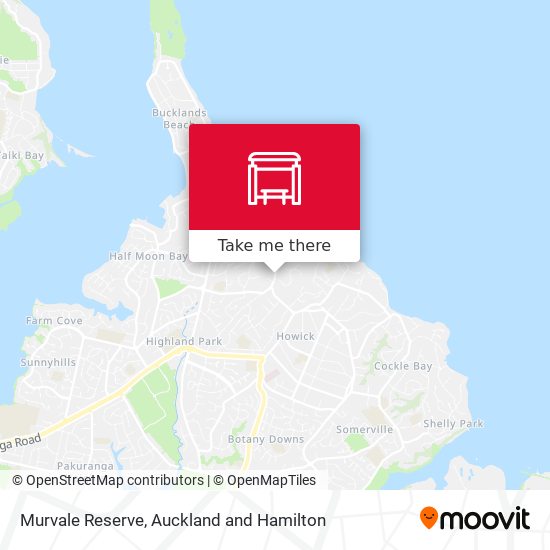 Murvale Reserve map