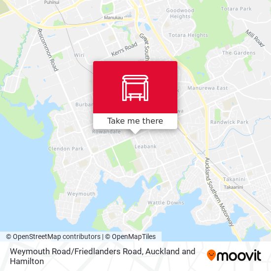 Weymouth Road / Friedlanders Road map