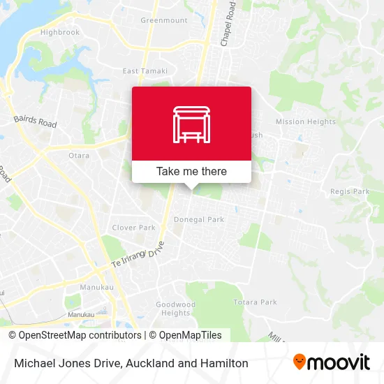 Michael Jones Drive map