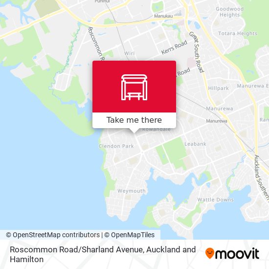 Roscommon Road/Sharland Avenue map