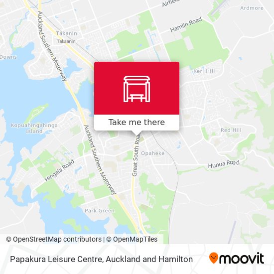 Papakura Leisure Centre map