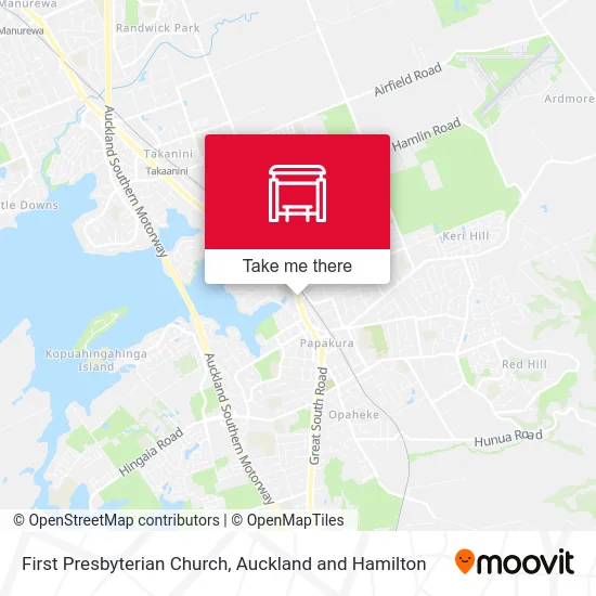 First Presbyterian Church map