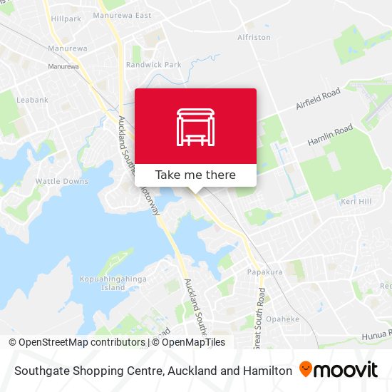 Southgate Shopping Centre map