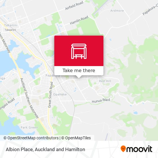 Albion Place map