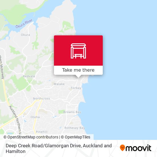 Deep Creek Road / Glamorgan Drive map